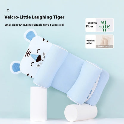 Baby Head Shaping Pillow 0-1 Year | Xiaomi Buckwheat Filling | Deformational Head Correction for Newborns | Breathable Anti-Rollover Infant Sleep Positioner