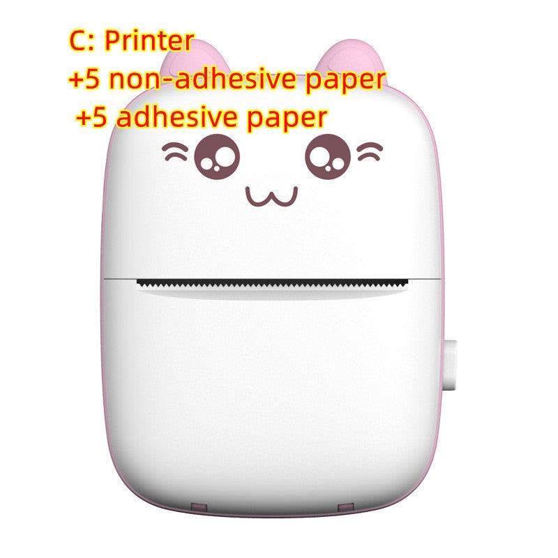 Mini Printer Portable Mini Bluetooth WiFi Label Printer