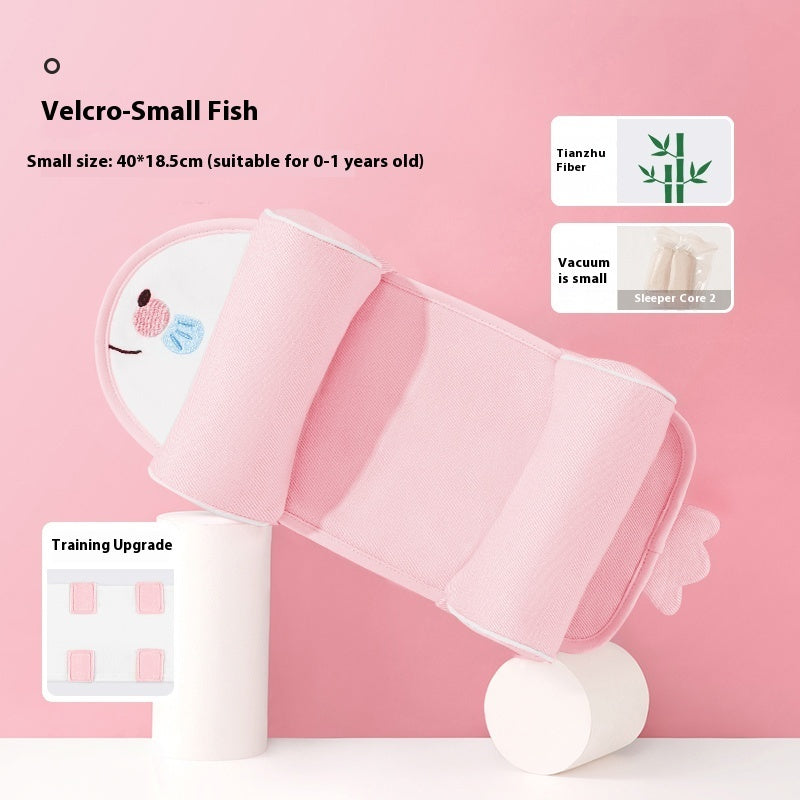 Baby Head Shaping Pillow 0-1 Year | Xiaomi Buckwheat Filling | Deformational Head Correction for Newborns | Breathable Anti-Rollover Infant Sleep Positioner