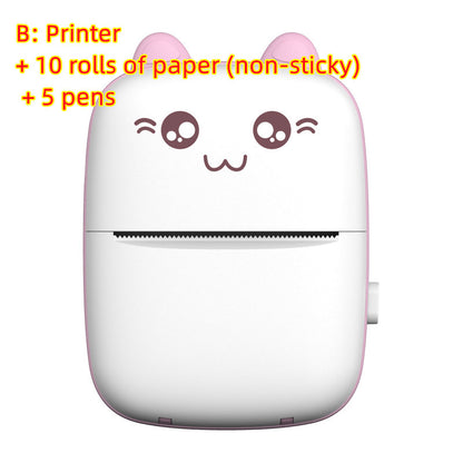 Mini Printer Portable Mini Bluetooth WiFi Label Printer