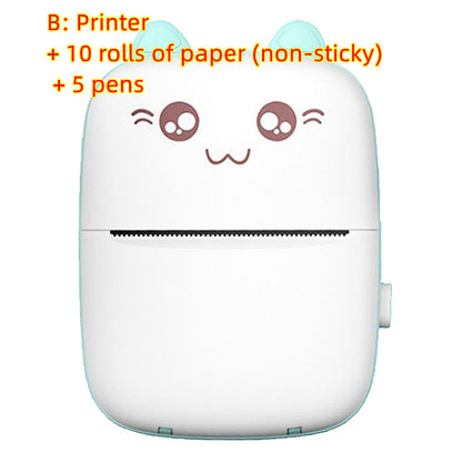 Mini Printer Portable Mini Bluetooth WiFi Label Printer
