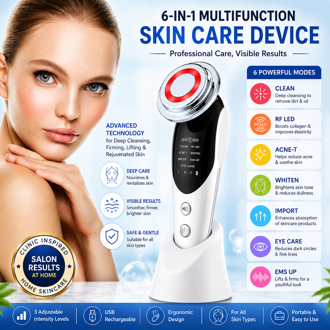 FaceLift Pro™  Lift, Firm & Rejuvenate Your Skin in Just 10 Minutes a Day