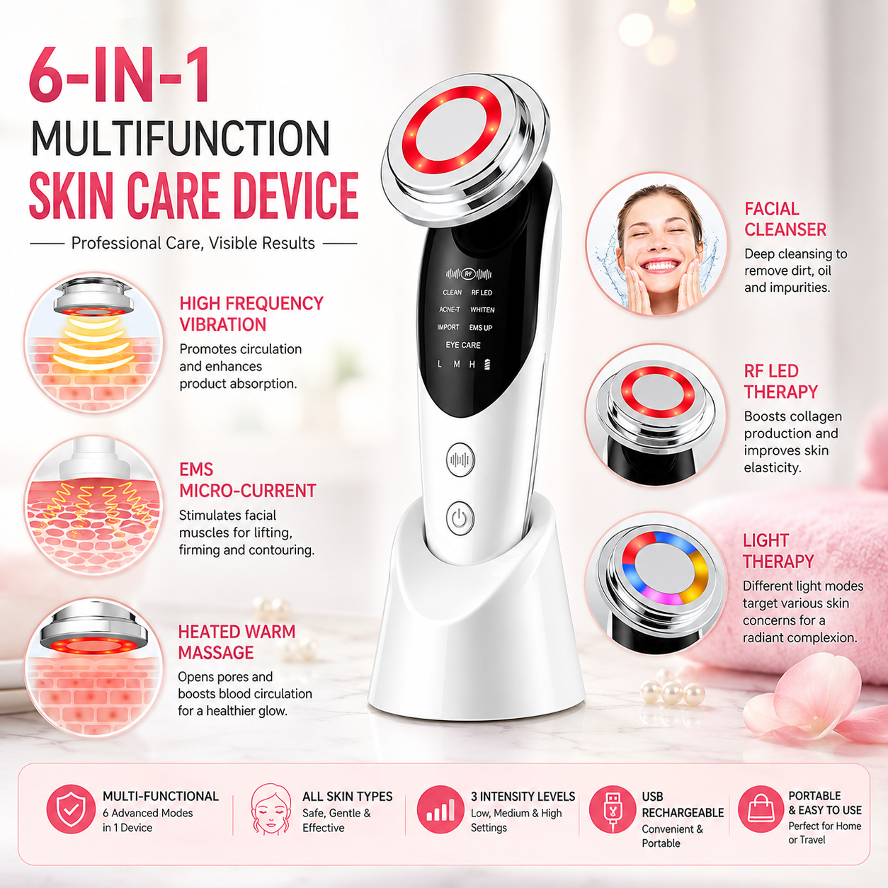 FaceLift Pro™  Lift, Firm & Rejuvenate Your Skin in Just 10 Minutes a Day