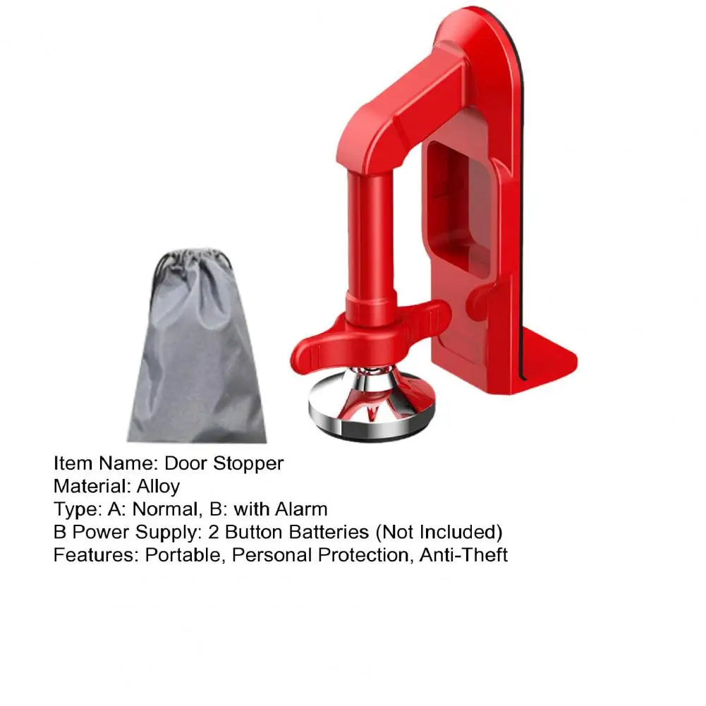 Portable Alarm Door Stopper