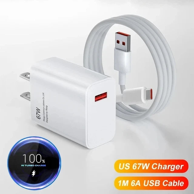 Fast Charger Type-C Cable For Xiaomi 10 11 12 Lite 13T Redmi Note 11T 12T 13 Pro POCO F4 F5 X4 GT X5 X6 iphone 15 pro and above Quick Charge
