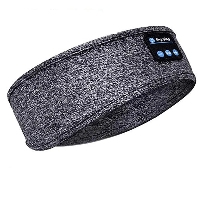 Wireless Eye Mask — Block Noise, Play Music, Sleep Deeper | Bluetooth Sports Headband for Travel & Rest