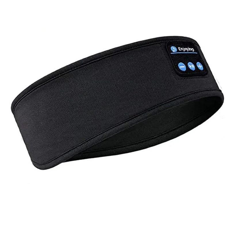 Wireless Eye Mask — Block Noise, Play Music, Sleep Deeper | Bluetooth Sports Headband for Travel & Rest
