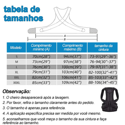 Reinforced Belt Lumbar Column Posture Corrector Vest  Adjustable Back Support Strap Shoulder Spine Brace Neck Stretcher Trainer