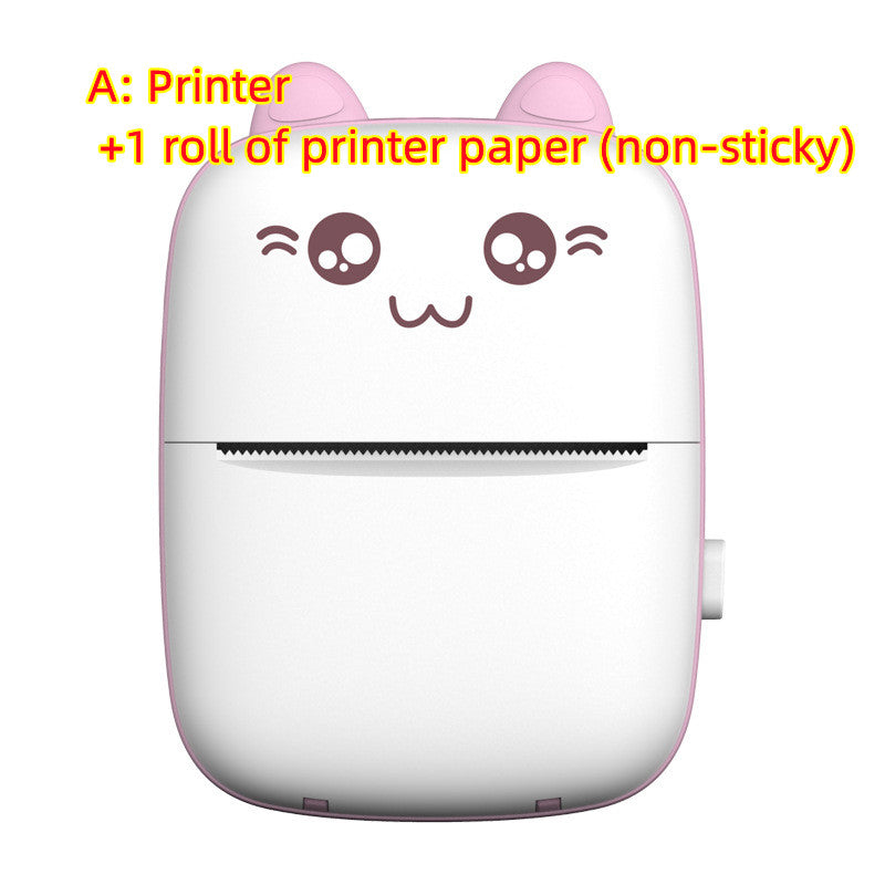 Mini Printer Portable Mini Bluetooth WiFi Label Printer