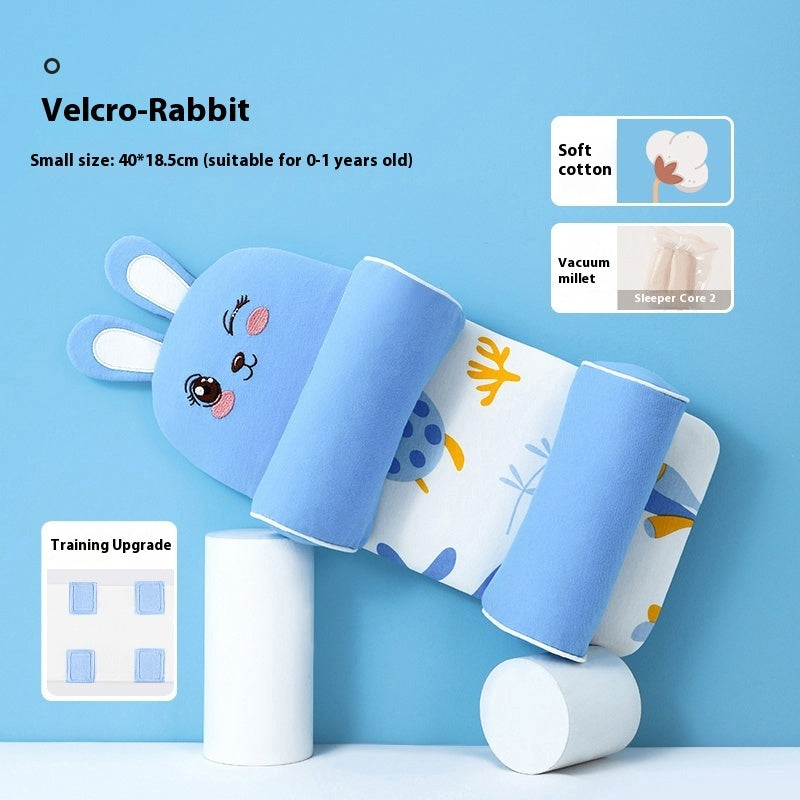 Baby Head Shaping Pillow 0-1 Year | Xiaomi Buckwheat Filling | Deformational Head Correction for Newborns | Breathable Anti-Rollover Infant Sleep Positioner