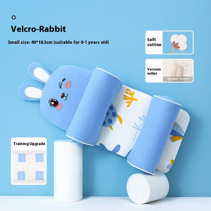 Baby Head Shaping Pillow 0-1 Year | Xiaomi Buckwheat Filling | Deformational Head Correction for Newborns | Breathable Anti-Rollover Infant Sleep Positioner