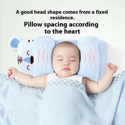 Baby Head Shaping Pillow 0-1 Year | Xiaomi Buckwheat Filling | Deformational Head Correction for Newborns | Breathable Anti-Rollover Infant Sleep Positioner