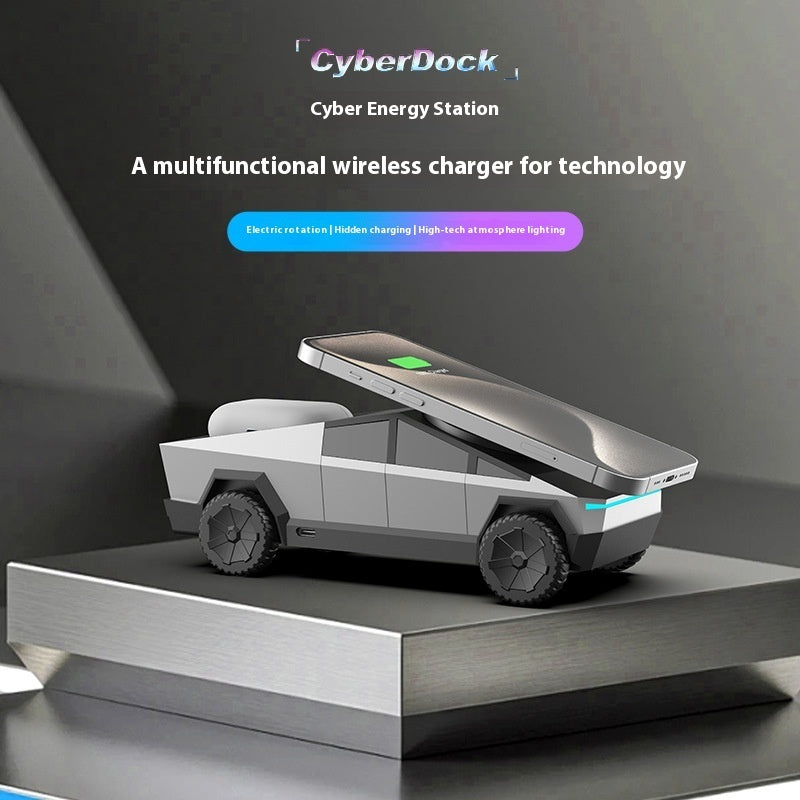 CyberDock Multifunctional 3 in 1 Wireless Charger