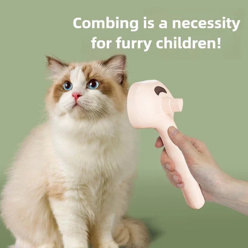 Steam Grooming Brush For Dogs