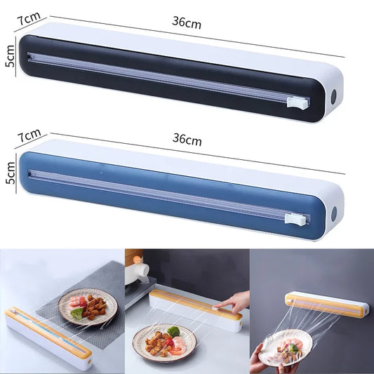 Magnetic Food Wrap Cutter Station
